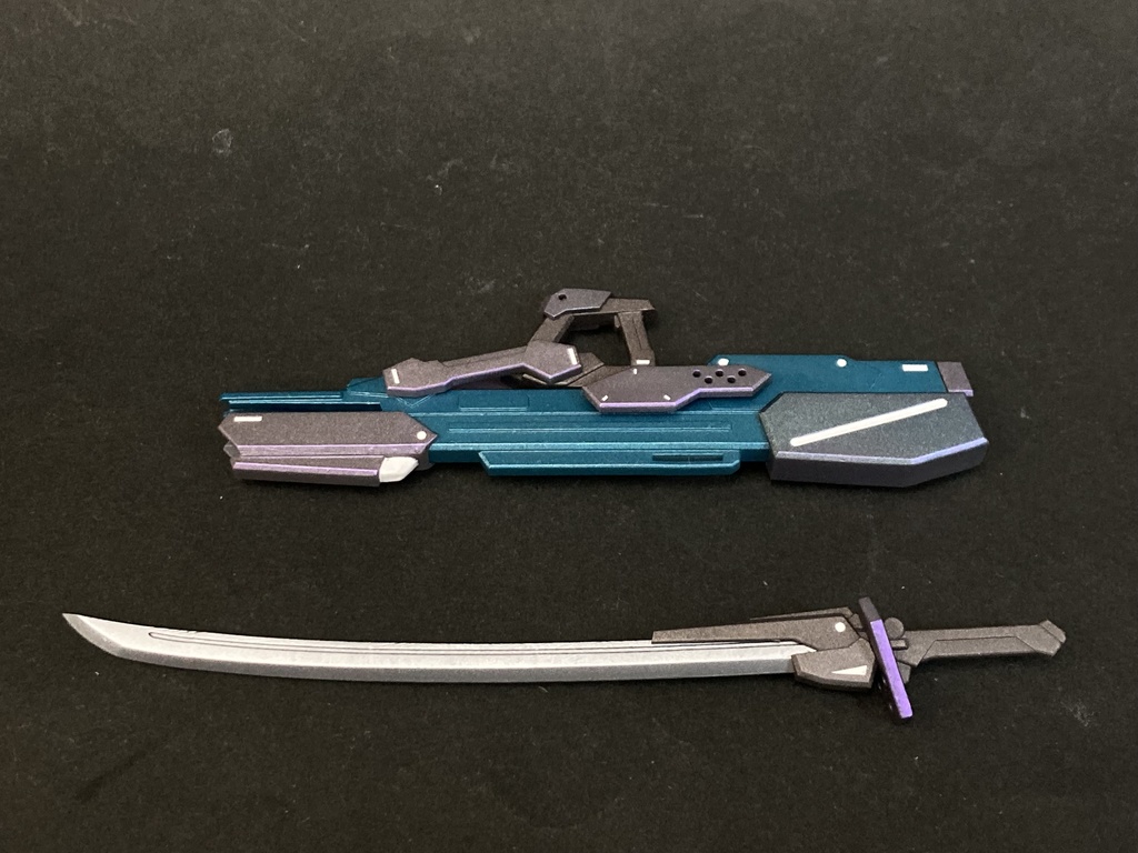 電磁抜刀大太刀「紫電」1/10〜1/12