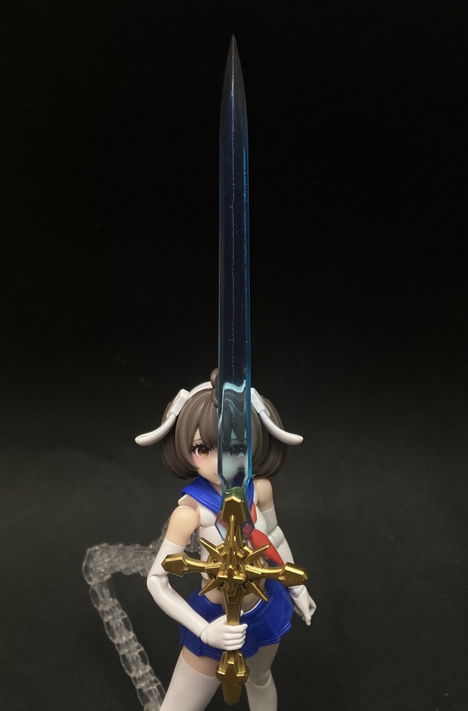 クロスブレード(ブルー刀身)1/10〜1/12