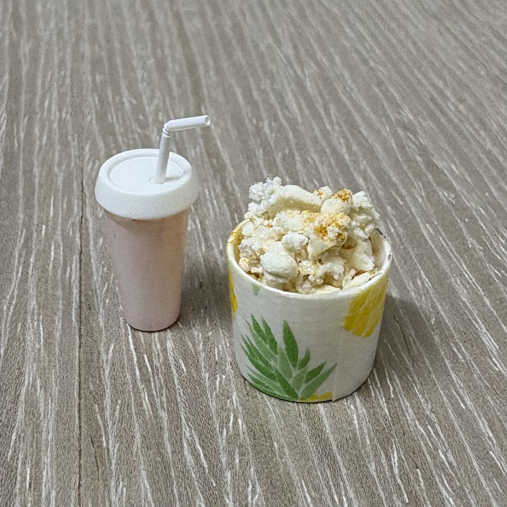 1/12 ポップコーンセット