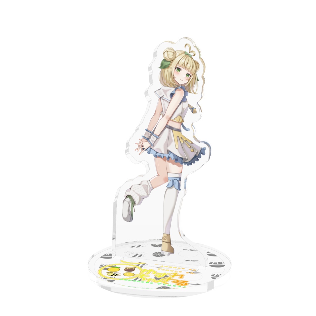 楪葉れみる アクリルフィギュア キービジュアルデザイン