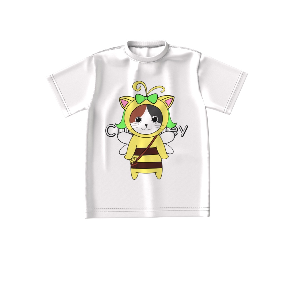 かぷはにー ビッグシルエットTシャツ