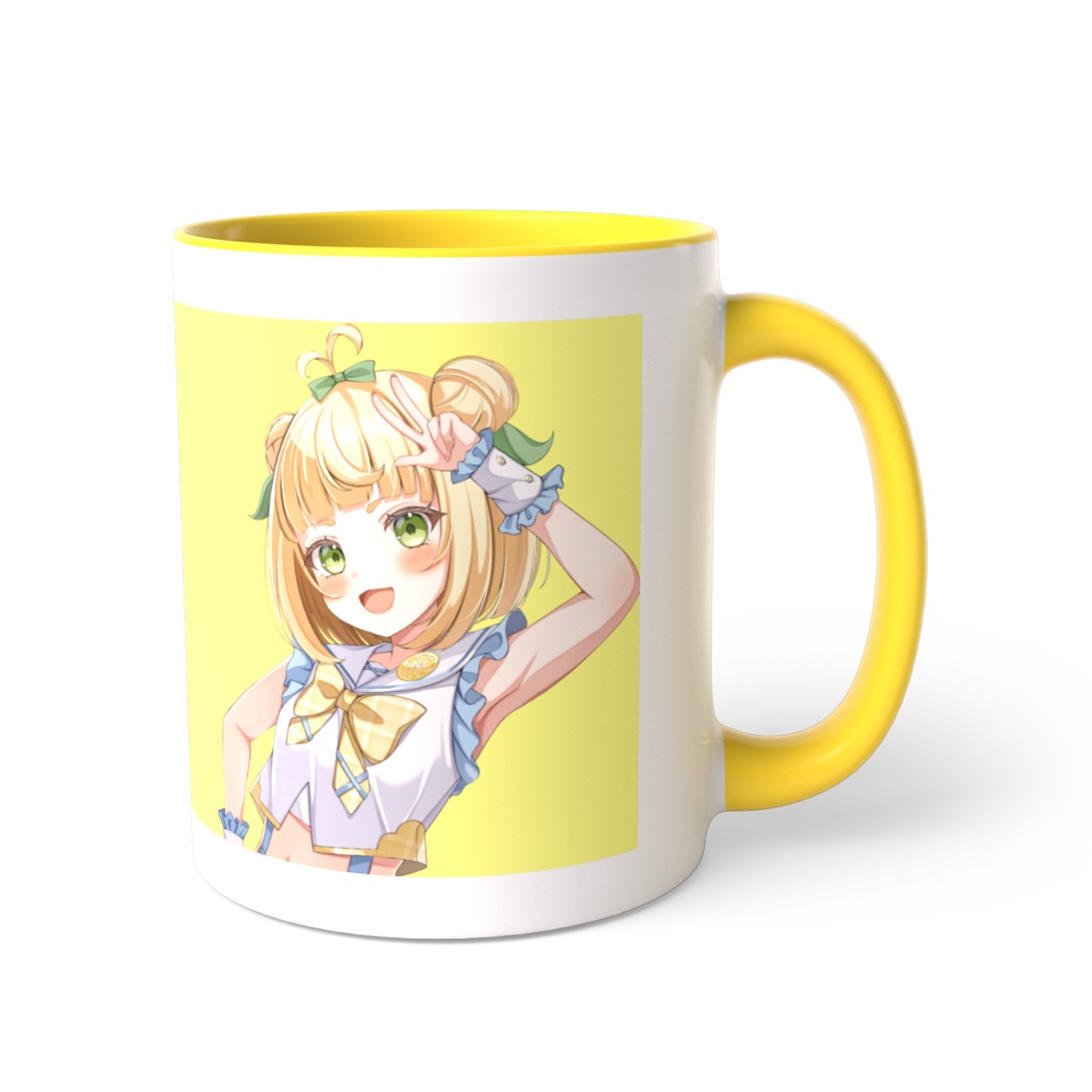 楪葉れみる 誕生日記念2025 ツートンカラーマグカップ