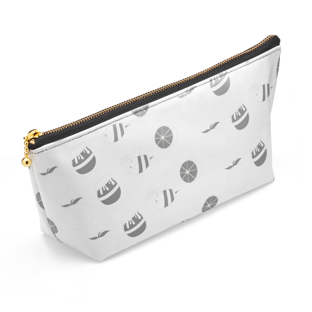 楪葉れみる 背景柄ポーチ