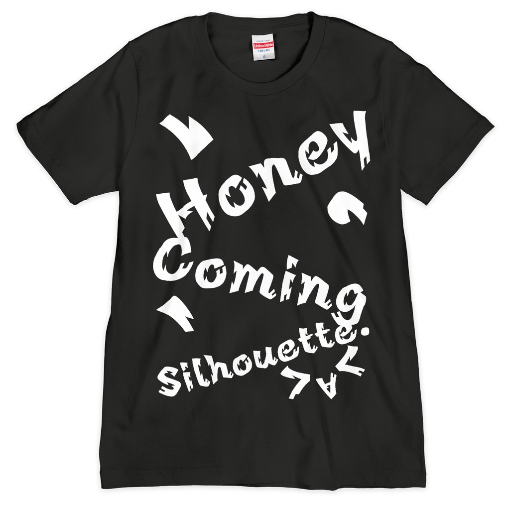 【Practical Merch Collection】Honey Coming Silhouette.Tシャツ