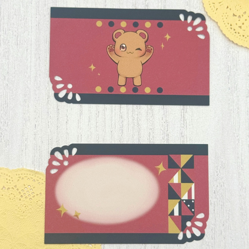 メッセージカード こぐまのサーカスVer(新デザイン)