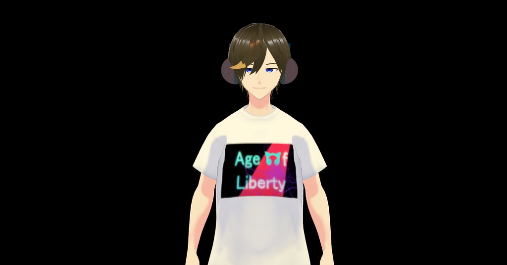 【VRoid正式版対応】Age Of LibertyオリジナルTシャツ