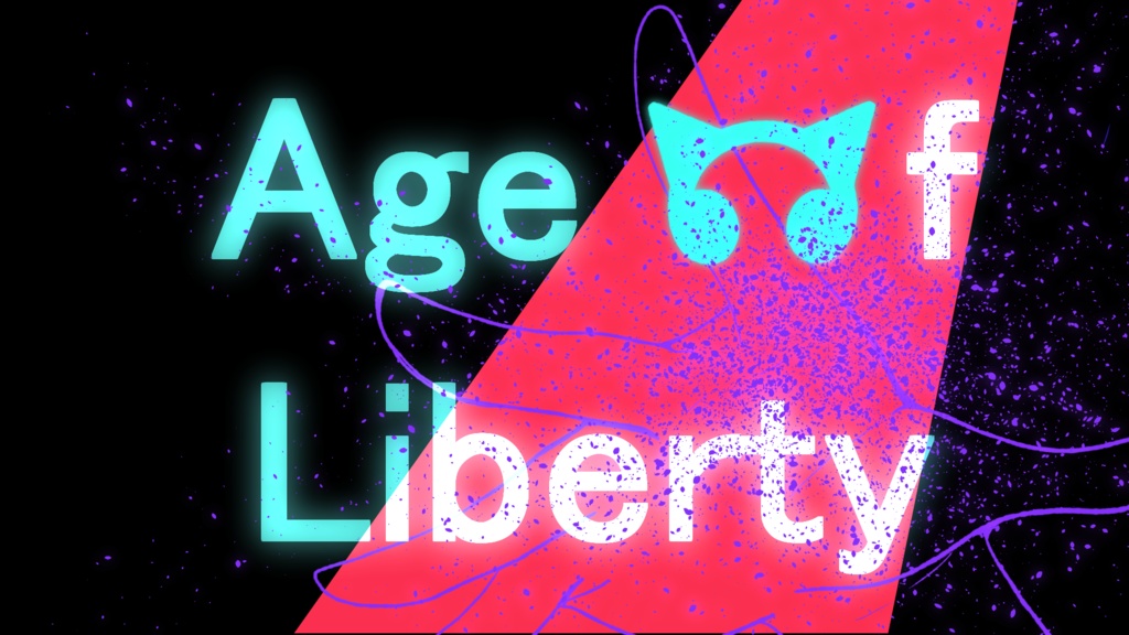 【VRoid正式版対応】Age Of LibertyオリジナルTシャツ