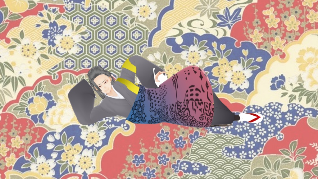 【VRMアバター】外道 殉