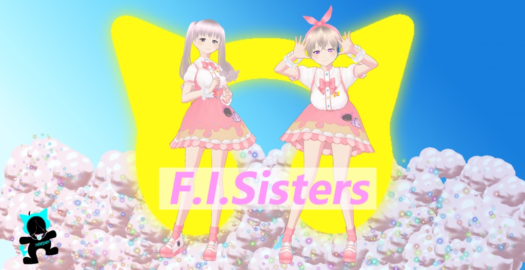 【無料版あり】【VRoid正式版対応】ExpCharmオリジナルパーカー