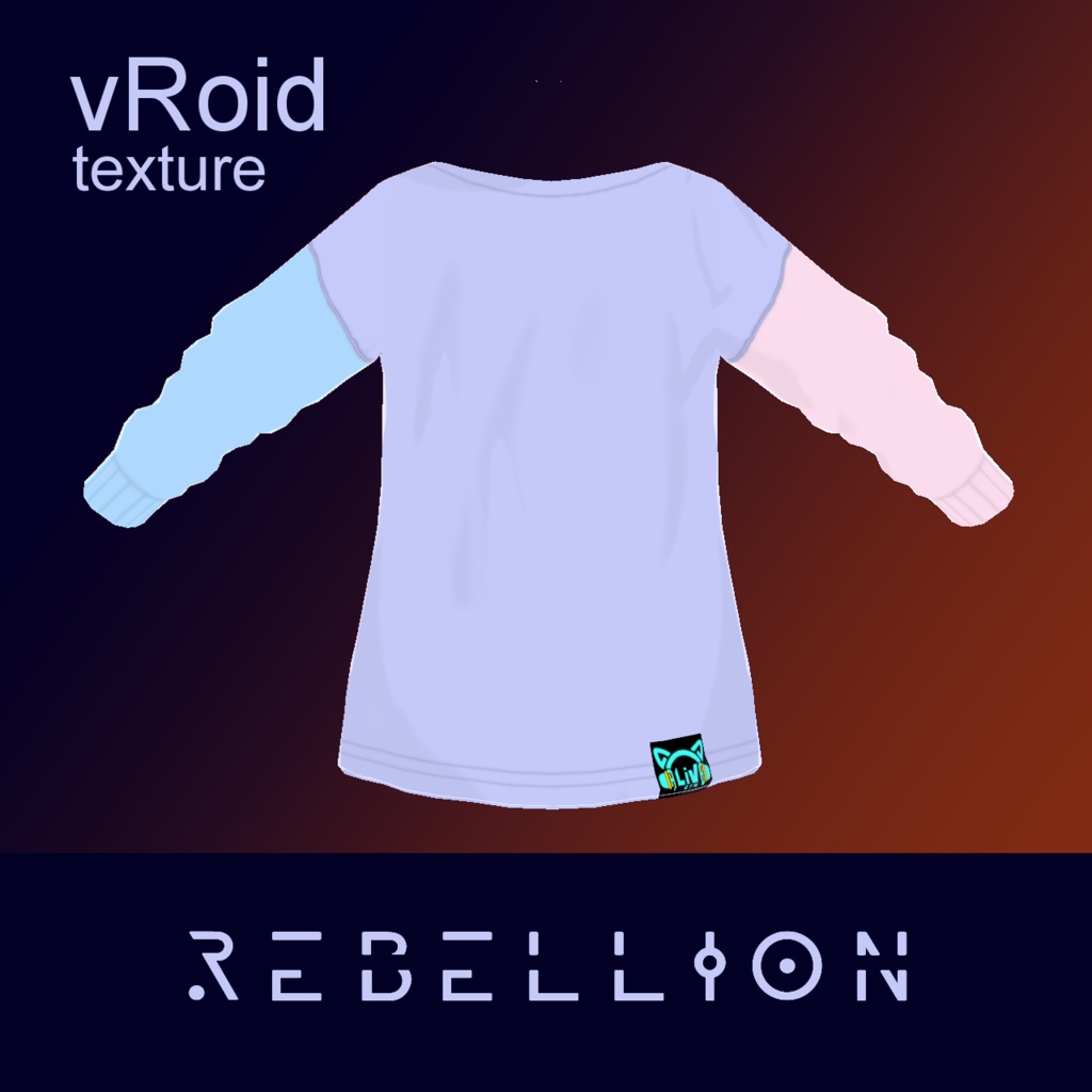 【vRoid texture 3】REBELLION