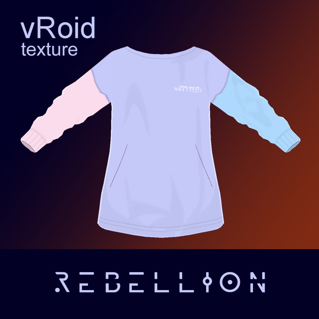 【vRoid texture 3】REBELLION