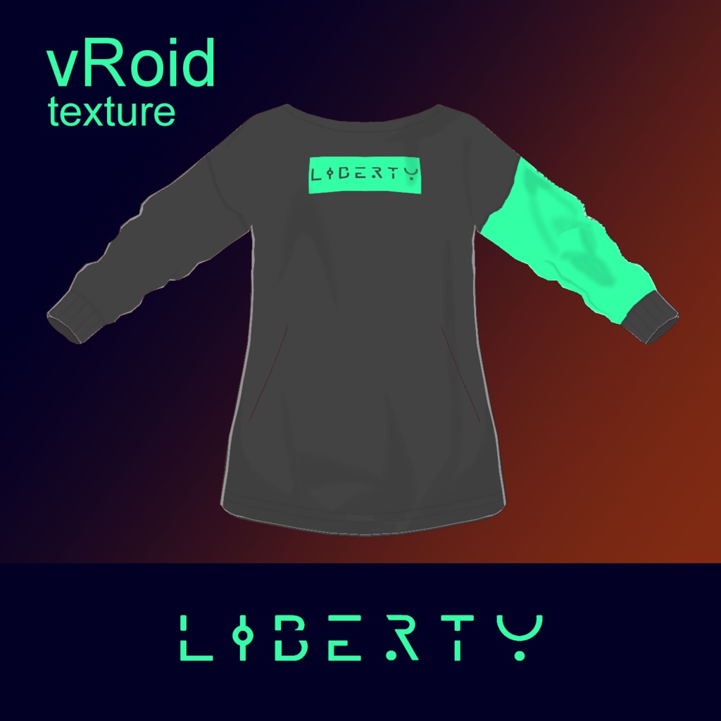 【vRoid texture 4】LIBERTY