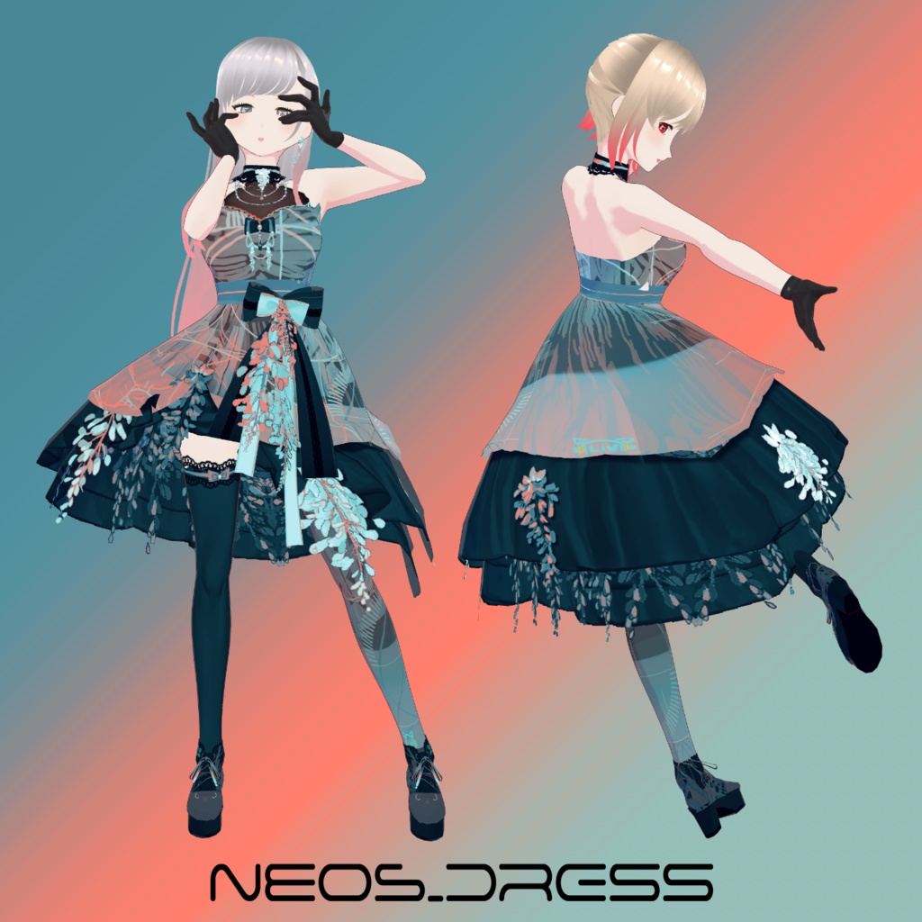 【VRoid texture 2】Neos_Dress