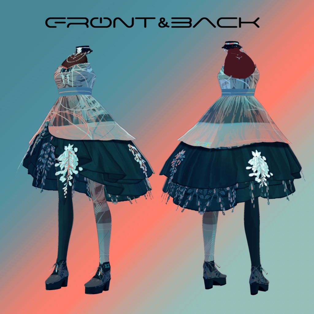 【VRoid texture 2】Neos_Dress