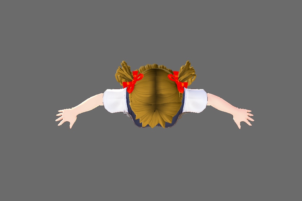 お嬢様風 ツーサイドアップ