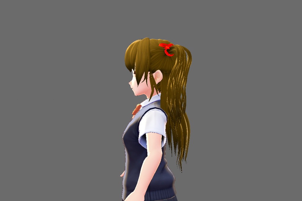 お嬢様風 ツーサイドアップ