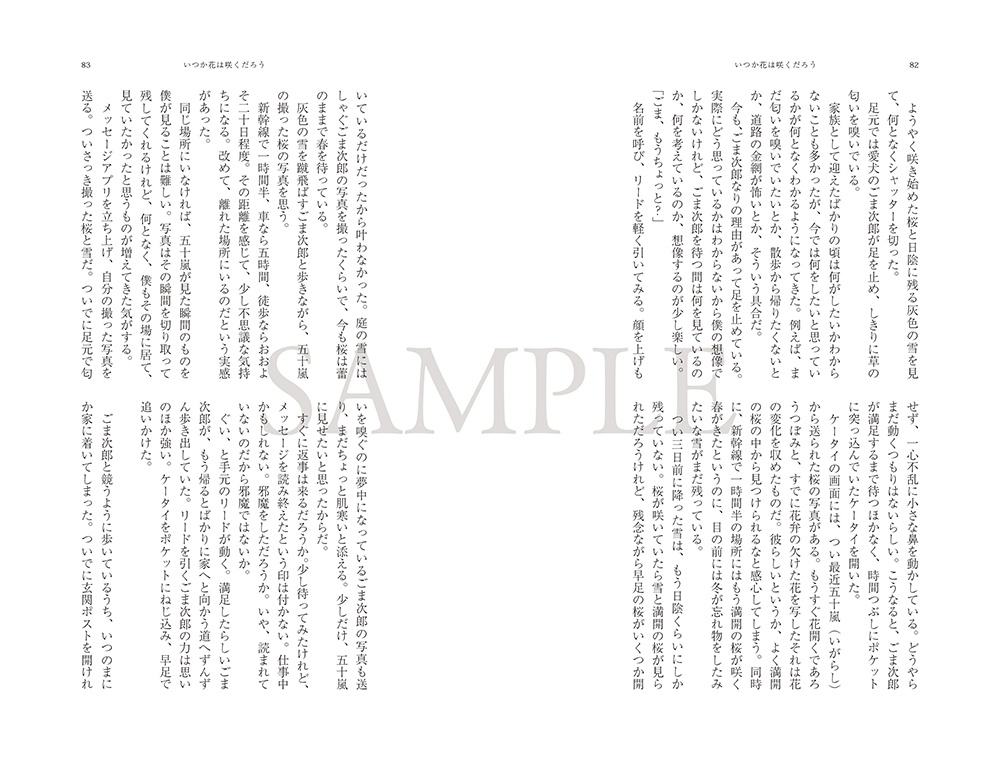 【新書】いつか花は咲くだろう