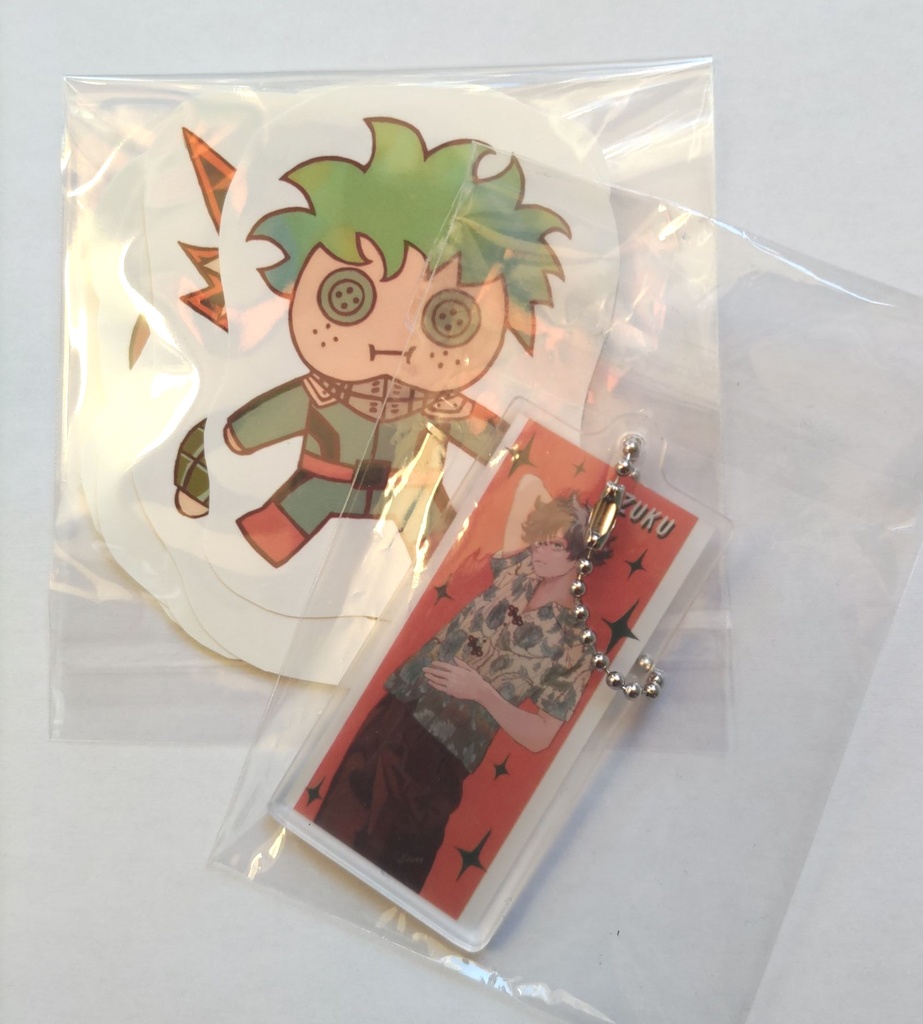 輪郭線 デク アクキー