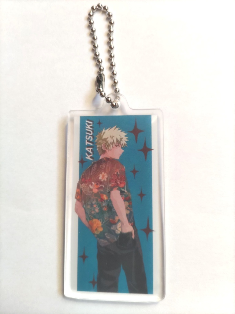 輪郭線　爆豪勝己アクキー