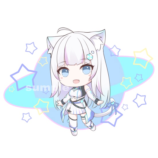 Vtuber ベル・ブルームーン アクリルキーホルダー