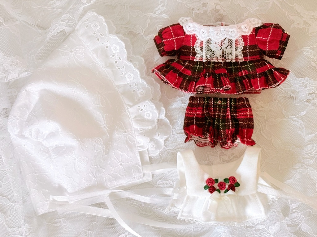 Rose tablier set(スタレぬい)