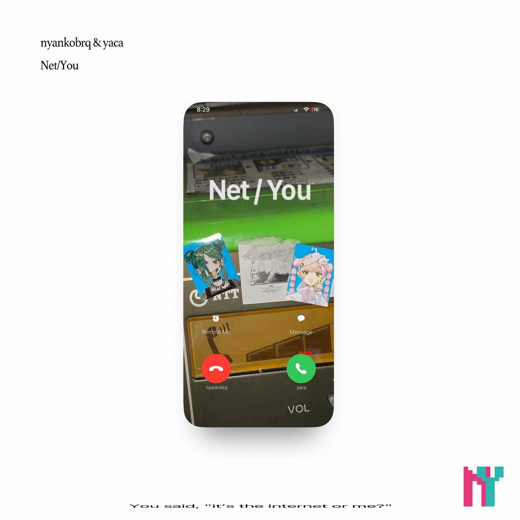 nyankobrq & yaca アルバム "Net/You" [CD+WAV & MP3]