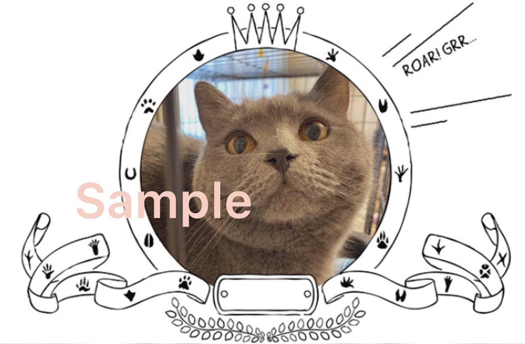 猫のさばみそ&ごましおポストカード(さばみそ)30枚入り