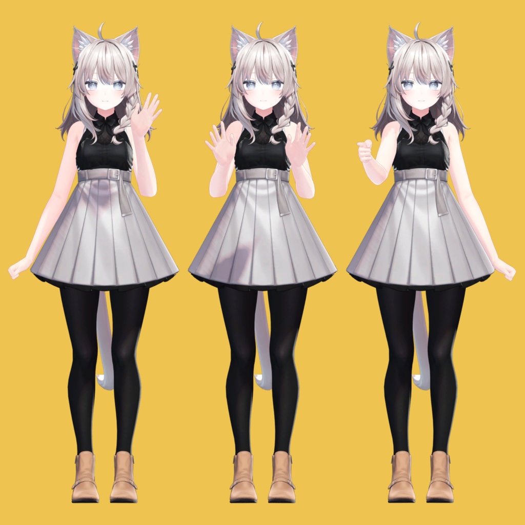 【21〜50名限定 50%OFF】ふにゃオス 基本モーション - Wave / Clap / Point / Cheer Animation Pack