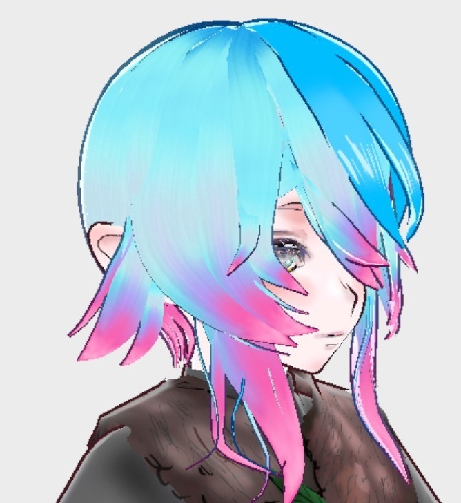 Vroidざくざくラフヘアーセット