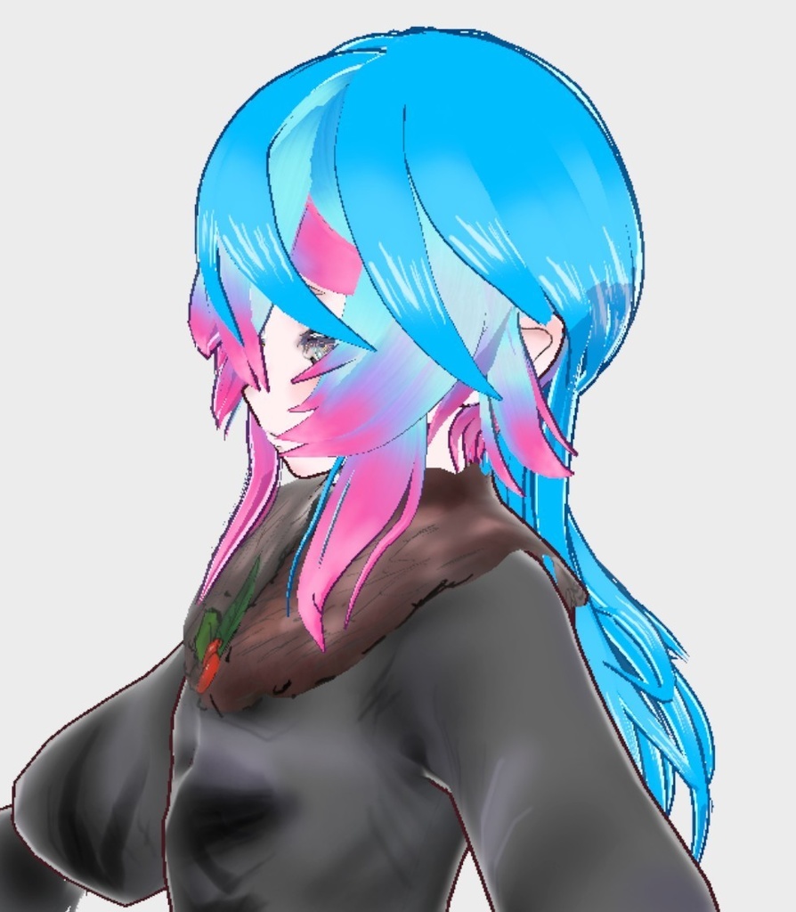 Vroidざくざくラフヘアーセット