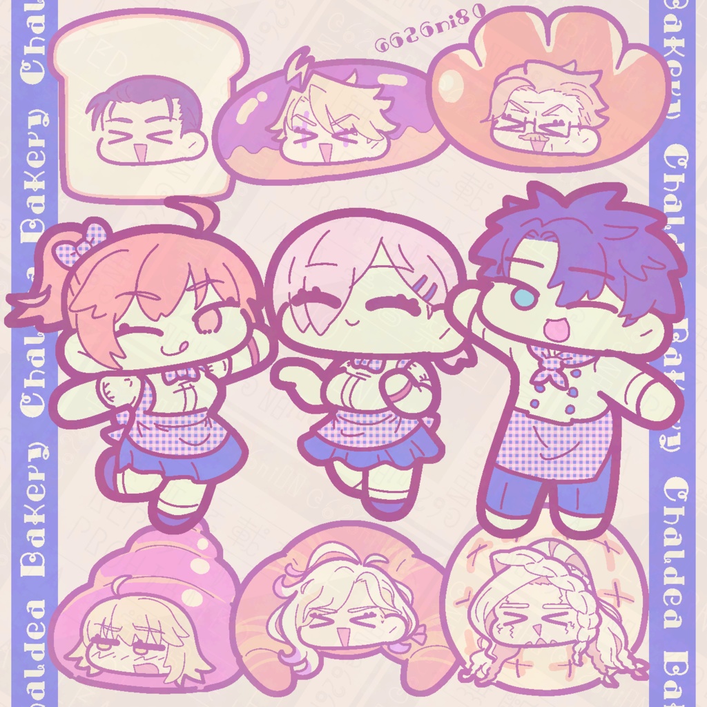 春のパンまつり🌸アクキー