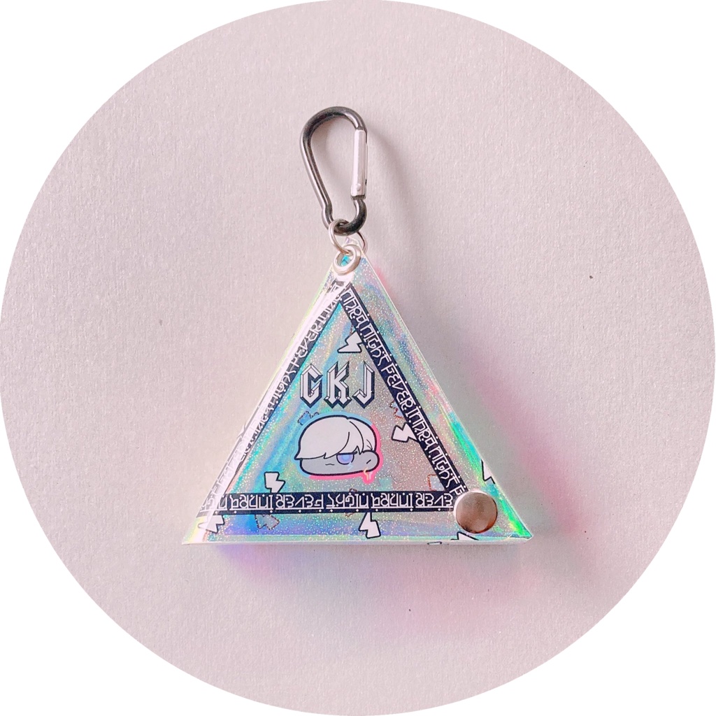 三角ポーチ+アクキーセット(頒布一時停止中)