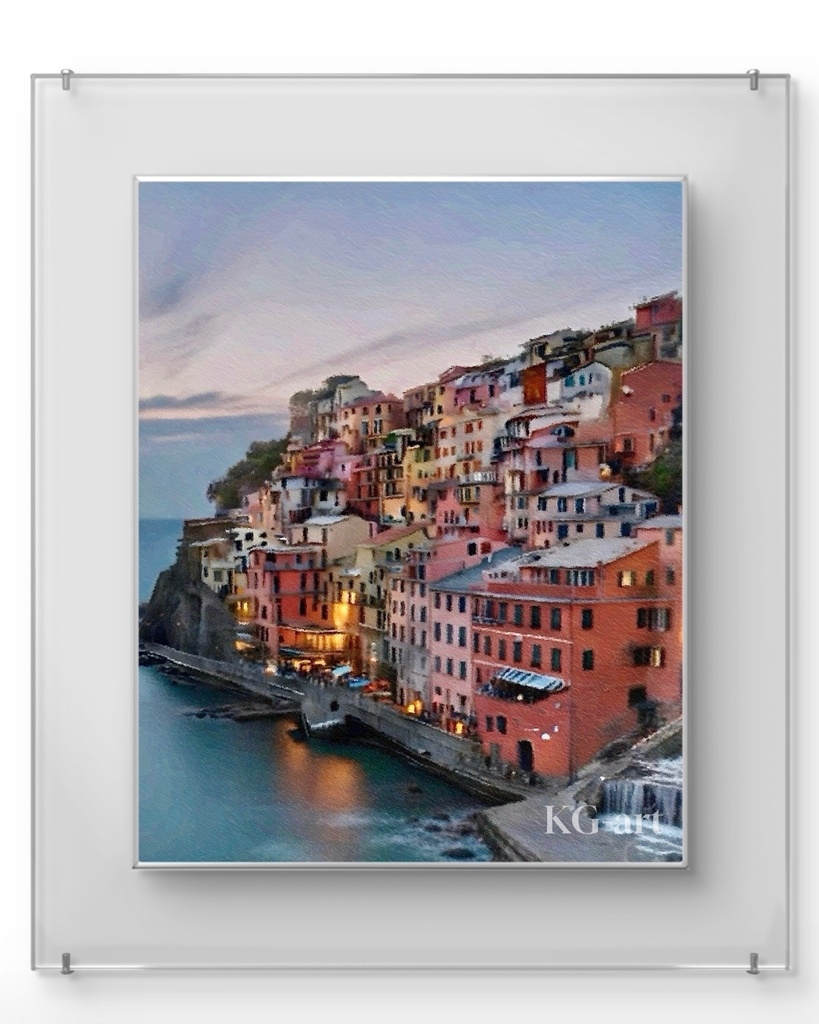 夕暮れの街、イタリア / Evening Light, Italy