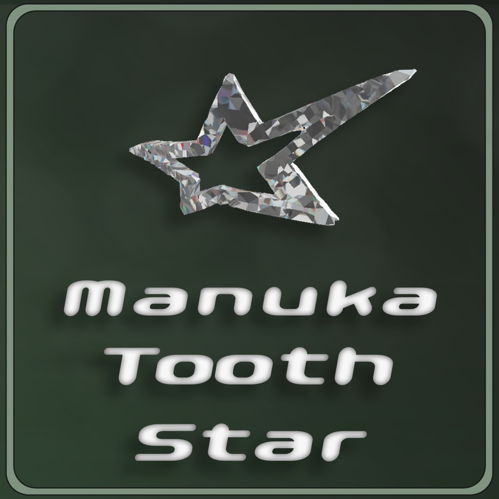 【MA】 Y2K Tooth Star Accessory For Manuka