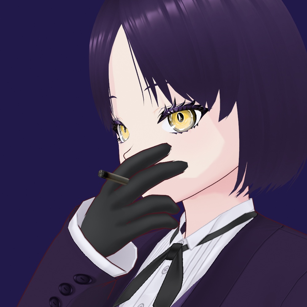 【3Dモデル/ギミックなし】月影工房 紙タバコセット