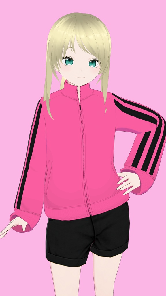 【vroidcustomitem】3本ストライプトラックスーツ 5色セット+α