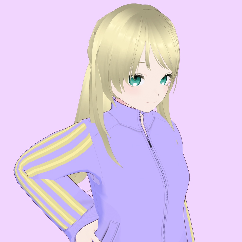 【vroidcustomitem】3本ストライプトラックスーツ 5色セット+α