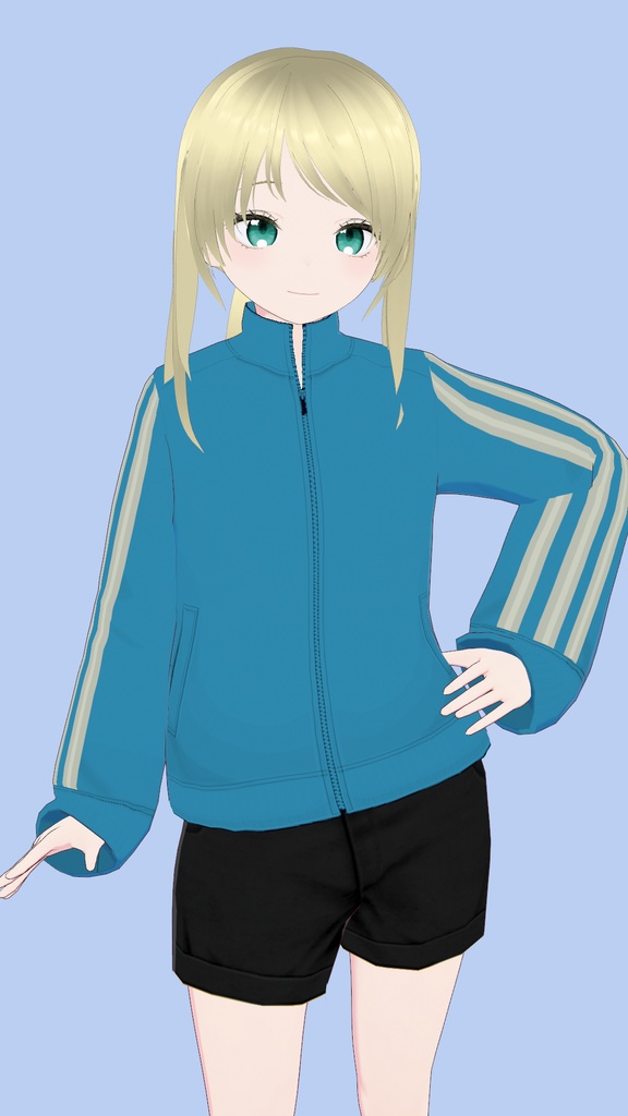 【vroidcustomitem】3本ストライプトラックスーツ 5色セット+α