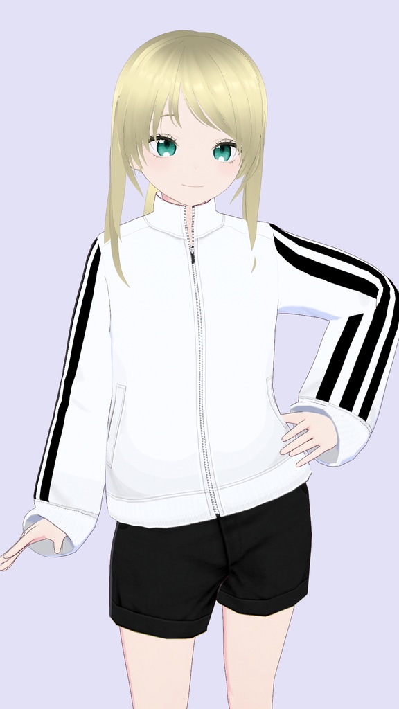 【vroidcustomitem】3本ストライプトラックスーツ 5色セット+α