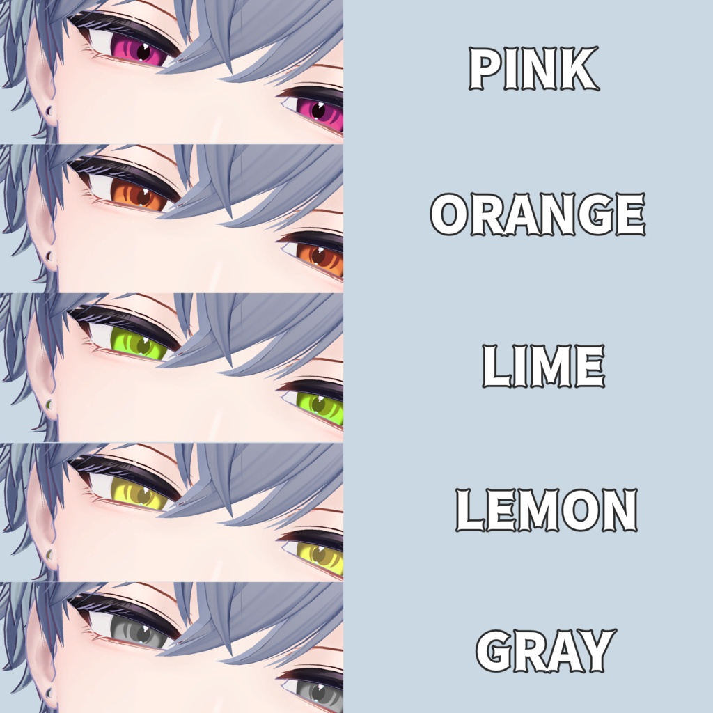 13 Color ) Komano Eye Texture Pack