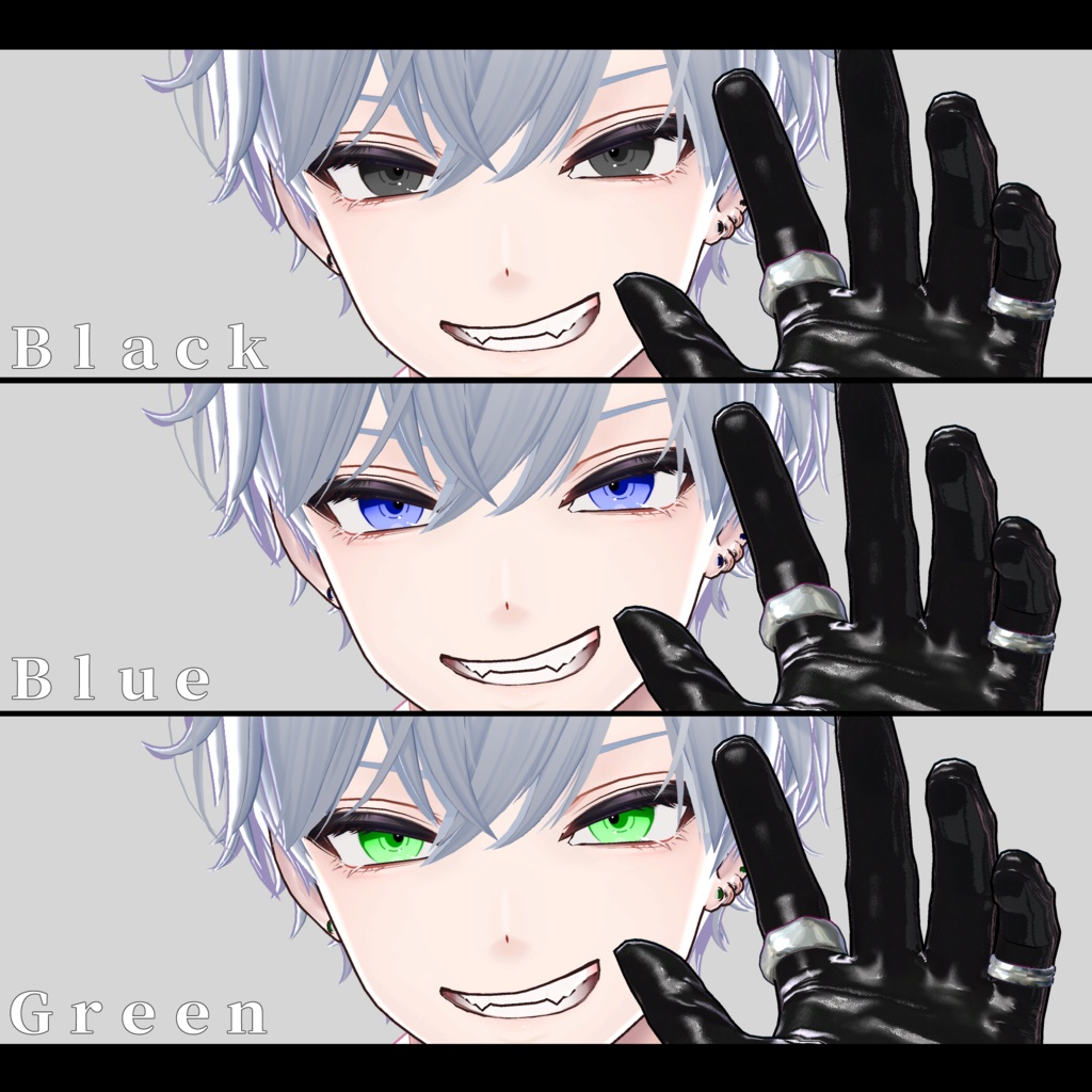 10 Color ) 狛乃 Komano Eye Texture