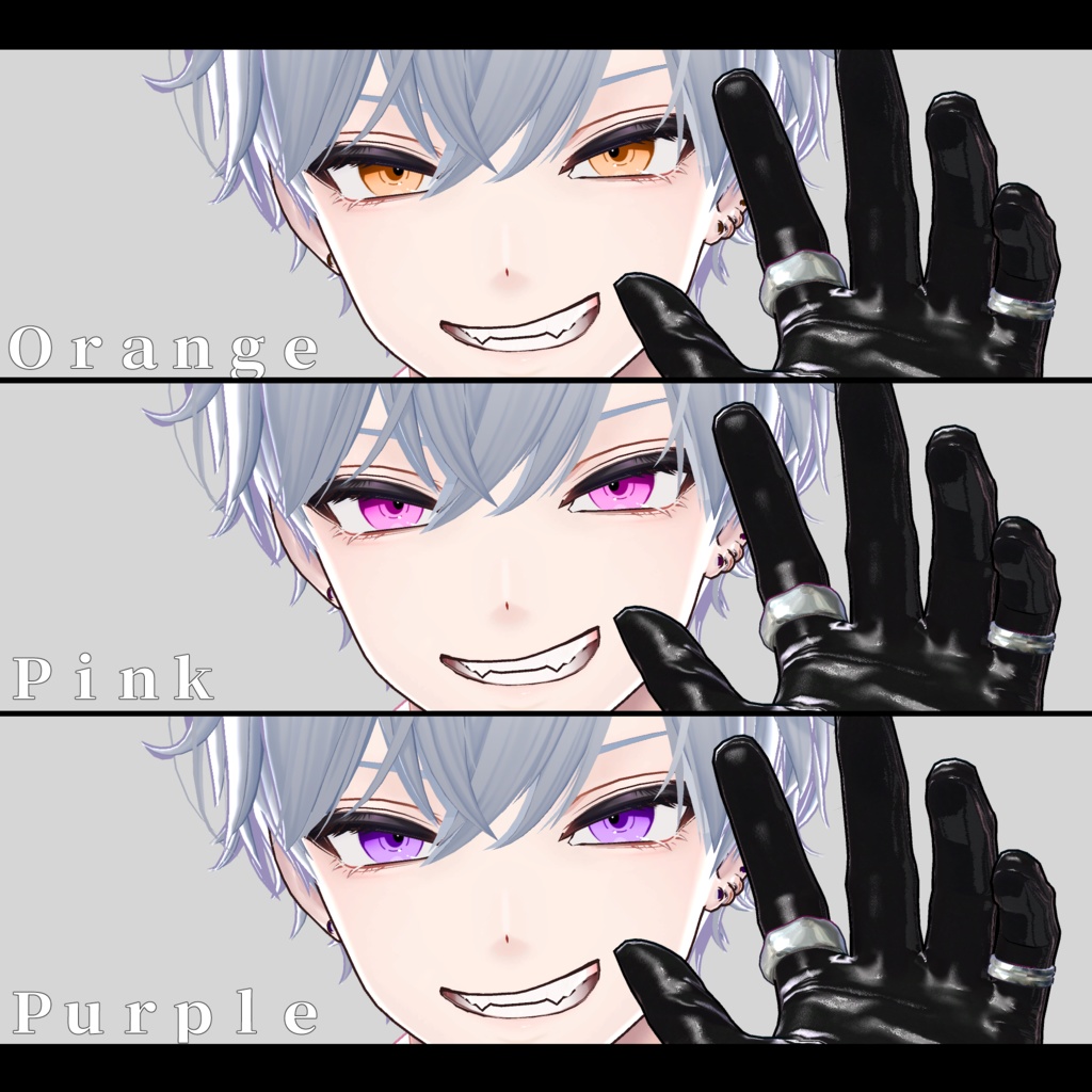 10 Color ) 狛乃 Komano Eye Texture