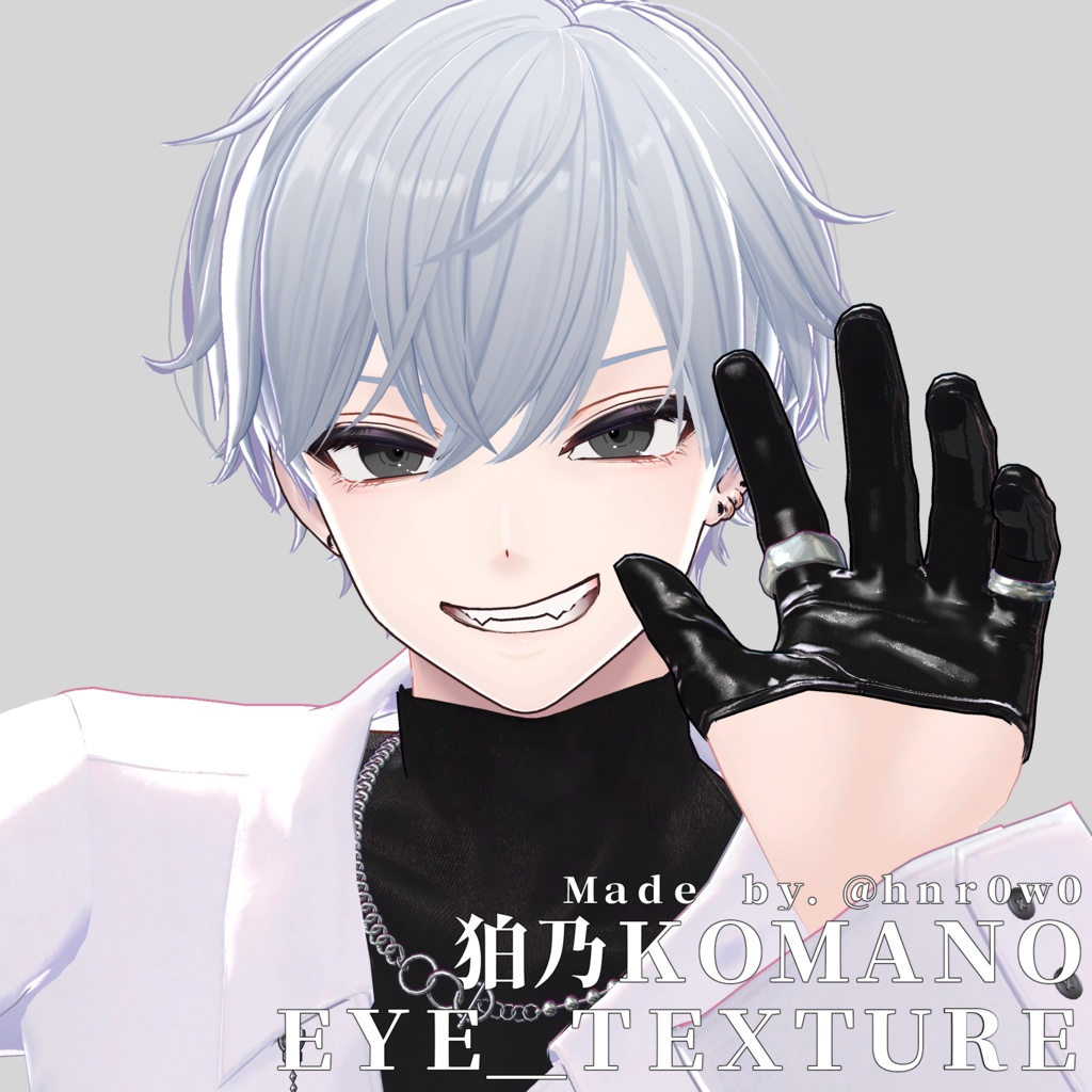 10 Color ) 狛乃 Komano Eye Texture