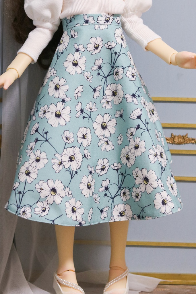 【SD女の子】♡バックドレープスカート♡