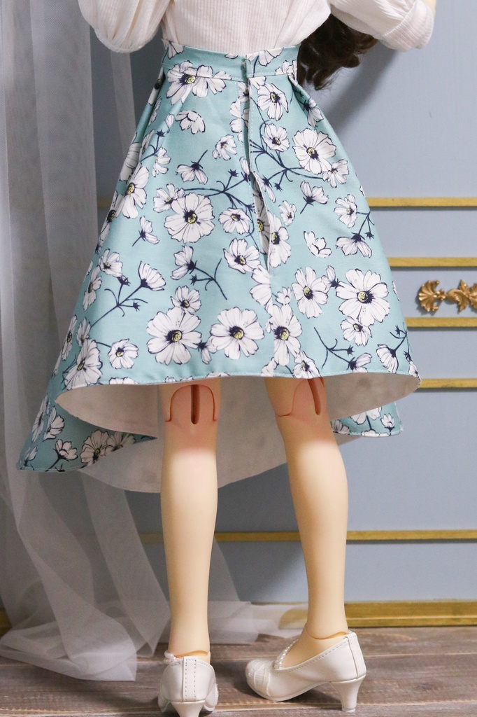 【SD女の子】♡バックドレープスカート♡