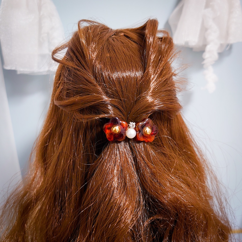 【1/3ドール】♡デイジーのバレッタ♡【No,2】