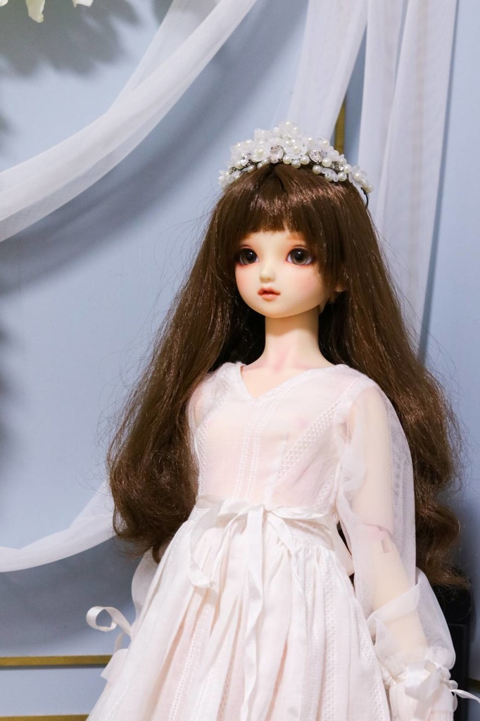 【1/3ドール】氷花のティアラ.:*:・'°☆