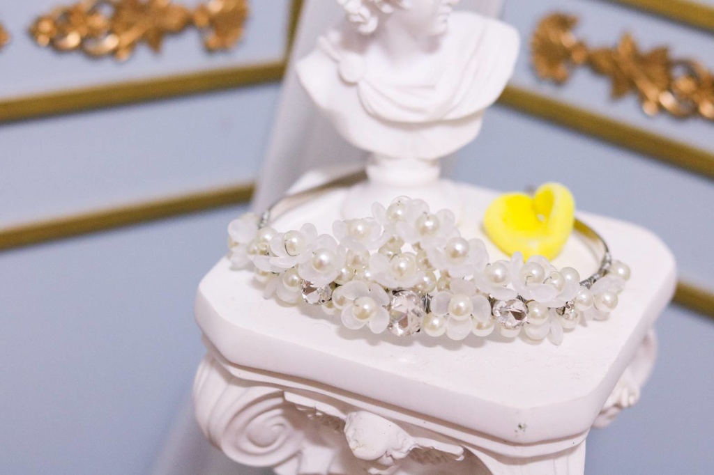 【1/3ドール】氷花のティアラ.:*:・'°☆