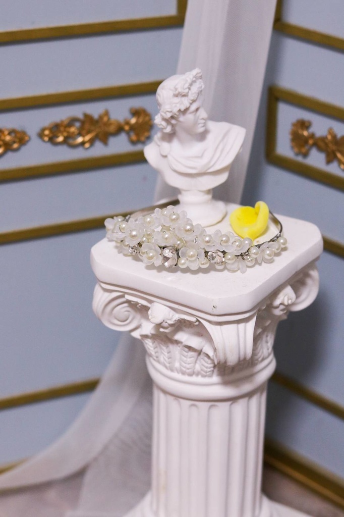 【1/3ドール】氷花のティアラ.:*:・'°☆