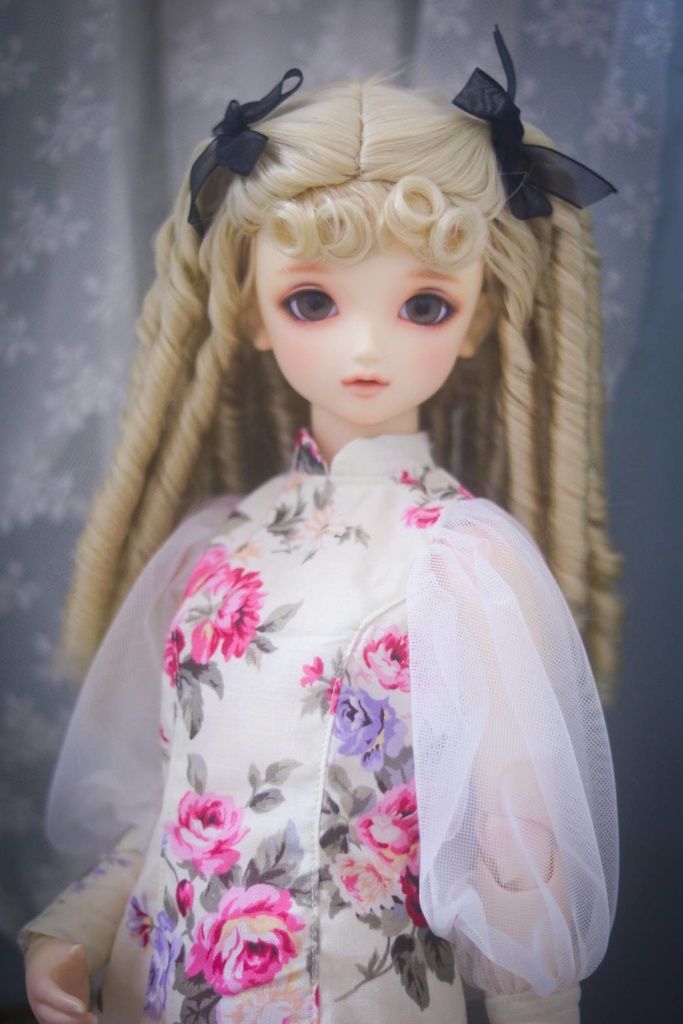 【1/3】♡中華風シースルーワンピース♡